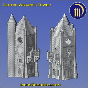 Gothic Wizard's Tower